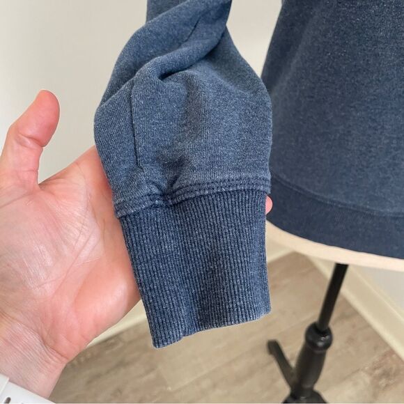 Amazon Essentials Navy Blue Crew Neck Basic Athleisure Casual Sweatshirt size XS - Picture 7 of 10